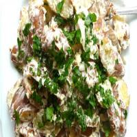 Fingerling Potato Salad with Bacon and Gorgonzola_image