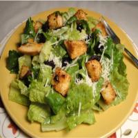Romaine Hearts With Sourdough Croutons and Parmesan_image