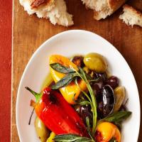 Fried Peppers and Olives_image