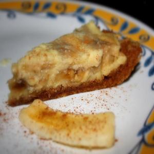 Fantastic Banana Cream Pie With Banana Graham Crust_image