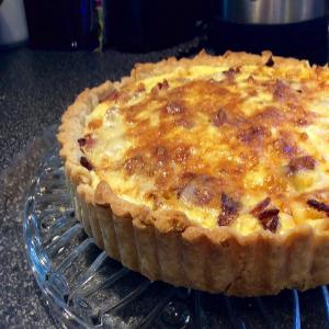 German Onion, Cheese and Bacon Tart_image