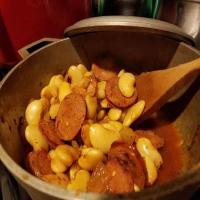 Fava Beans with Chouriço Sausage_image