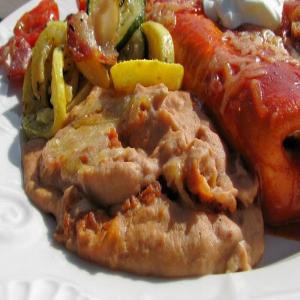 Baked refried beans_image