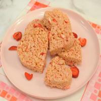 Pink Puffed Rice Cereal Hearts_image