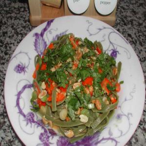 Noodle Salad With Spicy Peanut Butter Dressing image