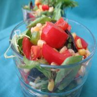 Sweetcorn and Red Pepper Salad image