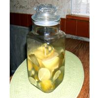 Lemons & Limes With Vinegar & Salt Brine_image