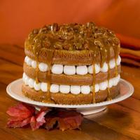 Pumpkin Pecan Praline Torte Recipe - (4.7/5) image