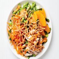 Asian Chicken Salad with Peanut Dressing image