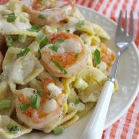 Shrimp Pasta Salad With a Creamy Lemon Dressing_image