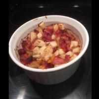 Ham & peppers & Onions and Potatoes_image