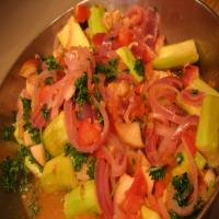 Zucchini and Apple Saute image