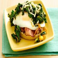 Eggs Florentine with Kale image