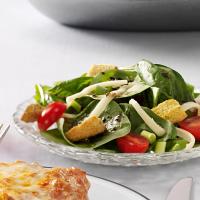 Easy Italian Spinach Salad image