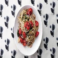 Herbed Spaghetti with Tomatoes and White Beans image