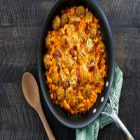Cheddar Meatball and Pasta Skillet_image