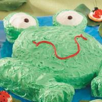 Hoppy Frog Cake image