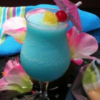 Blue Hawaiian Cocktail image