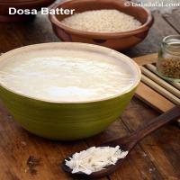 dosa batter recipe | South Indian dosa batter | dosa batter at home |_image