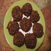 Soft Chocolate-Almond Oatmeal Cookies image