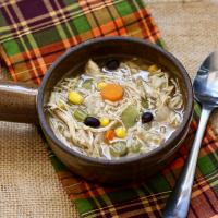 Chicken and Brown Rice Soup_image