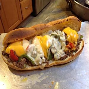 FAUX PHILLY CHEESE STEAK SANDWICHES image