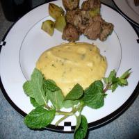 Soft Polenta With Roasted Herbs_image