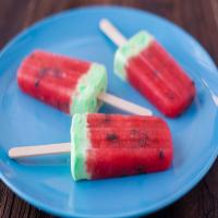 Watermelon Popsicles image