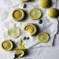 LEMON BASIL CURD BUTTER COOKIES from the Cookie Book image