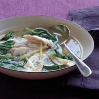 Chicken-and-Rice Soup with Ginger image