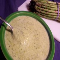 Creamy Asparagus Soup_image