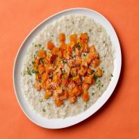 Healthy Oat Risotto with Roasted Butternut Squash_image