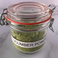 Dehydrate Cucumbers and Make Powder too!_image