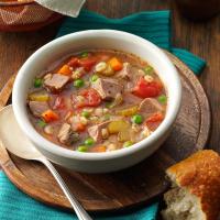 Beef Barley Soup for 2 image