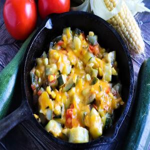 Zucchini with Corn and Cheese (calabacitas con elote y queso )_image