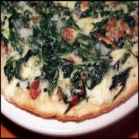 Pepper-Jack & Spinach Pizza Pie image