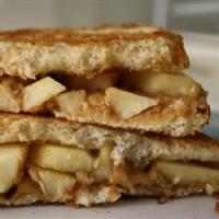 Grilled Peanut Butter Apple Sandwiches image