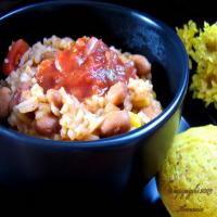 Tex-Mex Rice and Two-Bean Pilaf image