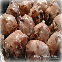 Peachy Blueberry Fritters_image