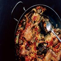 Paella with Rabbit and Artichokes_image
