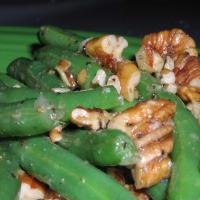 Nutty Green Beans image