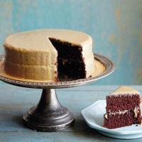 Lizzie's Old Fashioned Cocoa Cake with Caramel Icing_image