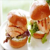 Grilled Salmon Sandwiches image