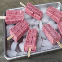 Raspberry and Cream Cheese Ice Pops image