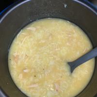 Lemony Cream of Chicken Soup image