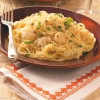 Scallops with Angel Hair_image