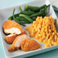 Crispy Chicken with Macaroni & Cheese Dinner_image