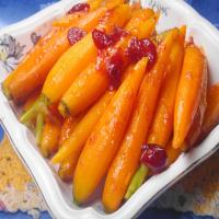 Cranberry Glazed Baby Carrots image