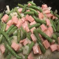 Smoked Pork Chops with Green Beans_image