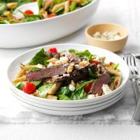 Beef and Blue Cheese Penne with Pesto_image